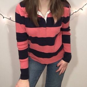 Hunt Club Vintage 80s Women’s Rugby Style Shirt